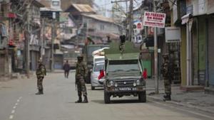 A brief exchange of fire had occurred between the troops and terrorists at 6 am.(AP) A brief exchange of fire had occurred between the troops and terrorists at 6 am.(AP)