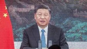 Countries of the SCO should “resolutely oppose external forces’ interfering in their internal affairs under any pretext,” Xi said.(AP) Countries of the SCO should “resolutely oppose external forces’ interfering in their internal affairs under any pretext,” Xi said.(AP)