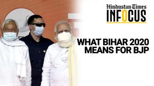 <p>The JDU led NDA has managed to retain control of Bihar with BJP emerging as the larger party in the alliance. While the NDA contested polls under the leadership of incumbent Chief Minister Nitish Kumar, the BJP emerging with more seats in the alliance means that the Modi magic is intact. The Bihar victory will also add to BJP'S confidence as it now prepares for elections in West Bengal, Tamil Nadu and Assam. So what does the win in Bihar mean for the BJP ahead of the crucial poll battles in other states. Watch this video for all the details.</p> <p>The JDU led NDA has managed to retain control of Bihar with BJP emerging as the larger party in the alliance. While the NDA contested polls under the leadership of incumbent Chief Minister Nitish Kumar, the BJP emerging with more seats in the alliance means that the Modi magic is intact. The Bihar victory will also add to BJP'S confidence as it now prepares for elections in West Bengal, Tamil Nadu and Assam. So what does the win in Bihar mean for the BJP ahead of the crucial poll battles in other states. Watch this video for all the details.</p>