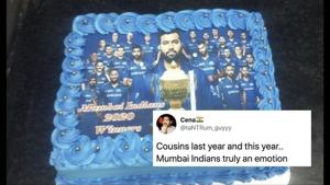 Mumbai Indians’ IPL 2020 win prompted many reactions from tweeple.(Twitter/@taNTRum_guyyy) Mumbai Indians’ IPL 2020 win prompted many reactions from tweeple.(Twitter/@taNTRum_guyyy)