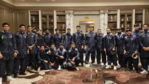 Indian cricketers before leaving for Australia(BCCI/Twitter) Indian cricketers before leaving for Australia(BCCI/Twitter)