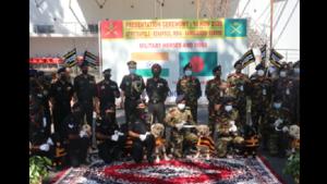 The presentation ceremony was held at Petrapole- Benapole Integrated Check Post (ICP) on the India - Bangladesh Border.(Twitter@ihcdhaka) The presentation ceremony was held at Petrapole- Benapole Integrated Check Post (ICP) on the India - Bangladesh Border.(Twitter@ihcdhaka)