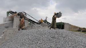 A stone crusher at work.(Representational photo) A stone crusher at work.(Representational photo)