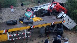 Twenty bodies were retrieved from the canal, while three people were pulled out alive.(AP) Twenty bodies were retrieved from the canal, while three people were pulled out alive.(AP)