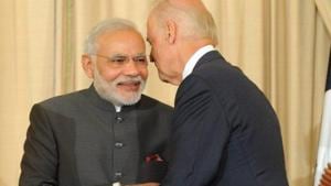 Prime Minister Modi had congratulated Joe Biden through a tweet on November 8 and also appreciated the president-elect’s contribution to strengthening India-US relations in his former capacity as vice president. (Photo @narendramodi) Prime Minister Modi had congratulated Joe Biden through a tweet on November 8 and also appreciated the president-elect’s contribution to strengthening India-US relations in his former capacity as vice president. (Photo @narendramodi)
