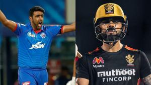 File images of R Ashwin and Virat Kohli(Twitter/IPL) File images of R Ashwin and Virat Kohli(Twitter/IPL)