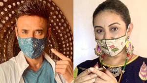 Actors Rahul Dev and Divya Dutta wish their fans a safe Diwali but ask them to keep their masks on at all times.