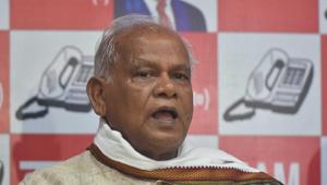 Manjhi’s party was given seven seats to contest from the JD(U)’s quota of 122, and the party did well winning four(File Photo) Manjhi’s party was given seven seats to contest from the JD(U)’s quota of 122, and the party did well winning four(File Photo)