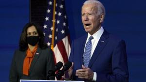 President-elect Joe Biden speaking on Monday at The Queen theater in Wilmington.(AP File Photo) President-elect Joe Biden speaking on Monday at The Queen theater in Wilmington.(AP File Photo)