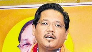 Later, Sangma took to Twitter and announced the resounding victory against the opposition’s motion on Wednesday night.(PTI file photo) Later, Sangma took to Twitter and announced the resounding victory against the opposition’s motion on Wednesday night.(PTI file photo)