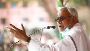 The editorial said Kumar will be installed as the chief minister but the reins will be with the BJP even as NDA’s majority is slim.(HT file) The editorial said Kumar will be installed as the chief minister but the reins will be with the BJP even as NDA’s majority is slim.(HT file)