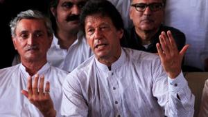 Imran Khan addressing a news conference in 2017.(Reuters File Photo) Imran Khan addressing a news conference in 2017.(Reuters File Photo)