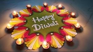 The rangoli is central to the decoration for Diwali.(Instagram) The rangoli is central to the decoration for Diwali.(Instagram)