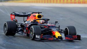 Red Bull's Max Verstappen during practice.(REUTERS) Red Bull's Max Verstappen during practice.(REUTERS)