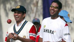 Yuvraj Singh and Sachin Tendulkar in 2005(Getty Images) Yuvraj Singh and Sachin Tendulkar in 2005(Getty Images)