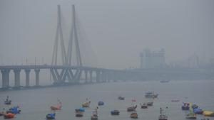 The 9.9-km-long road aims to connect Princess Street flyover in south Mumbai to the Worli-end of the Bandra-Worli Sea Link and cut short travel time between south Mumbai and western suburbs by 70%.(HT PHOTO.) The 9.9-km-long road aims to connect Princess Street flyover in south Mumbai to the Worli-end of the Bandra-Worli Sea Link and cut short travel time between south Mumbai and western suburbs by 70%.(HT PHOTO.)