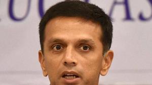 Rahul Dravid. (File photo)(PTI) Rahul Dravid. (File photo)(PTI)