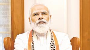 PM Modi on Saturday paid tributes to India’s first prime minister Jawaharlal Nehru on his birth anniversary.(PTI) PM Modi on Saturday paid tributes to India’s first prime minister Jawaharlal Nehru on his birth anniversary.(PTI)