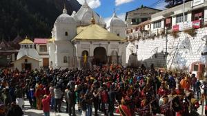 The Char Dham shrines were opened for pilgrims on July 1 this year by the state government.(HT Photo) The Char Dham shrines were opened for pilgrims on July 1 this year by the state government.(HT Photo)