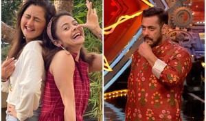 Salman Khan reminded Bigg Boss 14 contestants that Devoleena Bhattacharjee and Rashami Desai were out of the earlier season of the show within five weeks. Salman Khan reminded Bigg Boss 14 contestants that Devoleena Bhattacharjee and Rashami Desai were out of the earlier season of the show within five weeks.