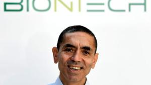 Ugur Sahin, CEO and co-founder of German biotech firm BioNTech.(REUTERS) Ugur Sahin, CEO and co-founder of German biotech firm BioNTech.(REUTERS)