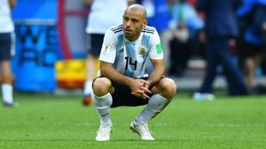 Argentina's Javier Mascherano.(REUTERS) Argentina's Javier Mascherano.(REUTERS)