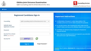 OJEE round 2 seat allotment result 2020.(Screengrab) OJEE round 2 seat allotment result 2020.(Screengrab)