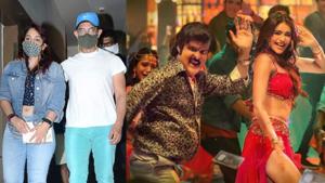 Aamir Khan and daughter Ira Khan watch Suraj Pe Mangal Bhari. Aamir Khan and daughter Ira Khan watch Suraj Pe Mangal Bhari.