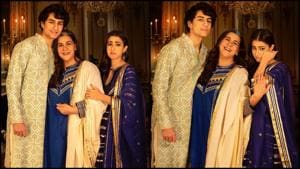 Sara brooding over mamma’s boy Ibrahim in this photoshoot is all elder siblings ever(Instagram/saraalikhan95) Sara brooding over mamma’s boy Ibrahim in this photoshoot is all elder siblings ever(Instagram/saraalikhan95)