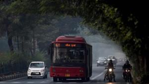 From recording severe AQIs of 414 and 435 on Saturday and Sunday—Diwali and the day after Diwali—the gusty wind helped in what was the maximum post-Diwali dispersion since 2015.(PTI file photo) From recording severe AQIs of 414 and 435 on Saturday and Sunday—Diwali and the day after Diwali—the gusty wind helped in what was the maximum post-Diwali dispersion since 2015.(PTI file photo)
