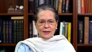 Congress interim president Sonia Gandhi.(ANI) Congress interim president Sonia Gandhi.(ANI)