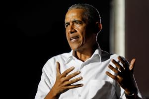 Former US President Barack Obama (REUTERS/Marco Bello) Former US President Barack Obama (REUTERS/Marco Bello)