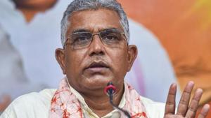 BJP West Bengal president and MP Dilip Ghosh said Central forces will be deployed heavily in Bengal assembly polls.(PTI Photo) BJP West Bengal president and MP Dilip Ghosh said Central forces will be deployed heavily in Bengal assembly polls.(PTI Photo)