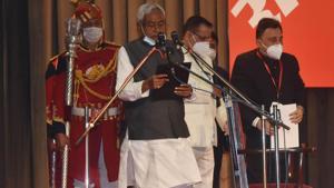 Bihar chief minister Nitish Kumar ‘s cabinet has recommended holding a 5 day long inaugural session of Bihar Vidhan Sabha in November.(HT Photo) Bihar chief minister Nitish Kumar ‘s cabinet has recommended holding a 5 day long inaugural session of Bihar Vidhan Sabha in November.(HT Photo)