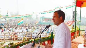 Congress leader Rahul Gandhi at an election rally during of Bihar Assembly elections in Madhepura, Bihar, India on Wednesday November 04, 2020. (Photo by Santosh Kumar/ Hindustan Times) Congress leader Rahul Gandhi at an election rally during of Bihar Assembly elections in Madhepura, Bihar, India on Wednesday November 04, 2020. (Photo by Santosh Kumar/ Hindustan Times)