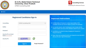 UPSEE 4th seat allotment results 2020.(Screengrab) UPSEE 4th seat allotment results 2020.(Screengrab)