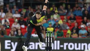Australia quick Andrew Tye in action.(Getty Images) Australia quick Andrew Tye in action.(Getty Images)