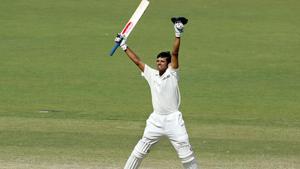 Rahul Dravid scored a scintillating 233 for India in the 2003 Adelaide Test.(Getty Images) Rahul Dravid scored a scintillating 233 for India in the 2003 Adelaide Test.(Getty Images)