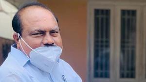 MLA V K Ebrahim Kunju was arrested on Tuesday in connection to the Palarivattom flyover scam. IUML termed his arrest ‘politically motivated.’(Facebook/Ebrahimkunjuvk) MLA V K Ebrahim Kunju was arrested on Tuesday in connection to the Palarivattom flyover scam. IUML termed his arrest ‘politically motivated.’(Facebook/Ebrahimkunjuvk)