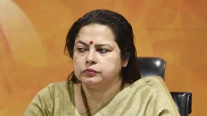 Twitter’s deposition has come in form of an affidavit signed by Damien Karien, Chief Privacy Officer of Twitter Inc, for wrong geo-tagging of India’s map, Lekhi told PTI.(Sanchit Khanna/ HT File Photo) Twitter’s deposition has come in form of an affidavit signed by Damien Karien, Chief Privacy Officer of Twitter Inc, for wrong geo-tagging of India’s map, Lekhi told PTI.(Sanchit Khanna/ HT File Photo)