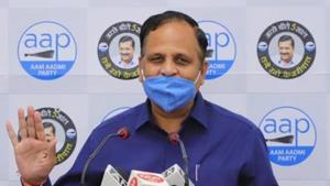 Satyendar Jain.(HT File) Satyendar Jain.(HT File)