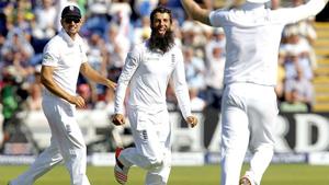 England’s Moeen Ali.(AFP) England’s Moeen Ali.(AFP)