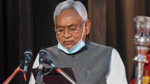 Critics say Nitish Kumar has lost the moral authority due to his party’s weakened position and can’t stop induction of tainted ministers.(PTI PHoto) Critics say Nitish Kumar has lost the moral authority due to his party’s weakened position and can’t stop induction of tainted ministers.(PTI PHoto)