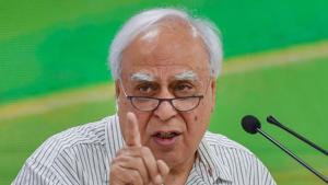 Senior Congress leader Kapil Sibal.(PTI) Senior Congress leader Kapil Sibal.(PTI)