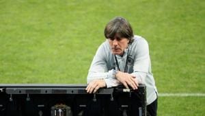 Soccer Football - UEFA Nations League - Germany Training - NSC Olympiyskiy, Kyiv, Ukraine - October 9, 2020 Germany coach Joachim Loew during training REUTERS/Gleb Garanich/Files(REUTERS) Soccer Football - UEFA Nations League - Germany Training - NSC Olympiyskiy, Kyiv, Ukraine - October 9, 2020 Germany coach Joachim Loew during training REUTERS/Gleb Garanich/Files(REUTERS)