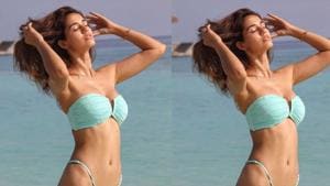 Disha Patani sizzles in the Maldives. Disha Patani sizzles in the Maldives.