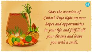 Chhath Puja 2020 wishes to share with your loved ones(HT Graphic) Chhath Puja 2020 wishes to share with your loved ones(HT Graphic)