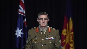 Chief of the Australian Defence Force Gen. Angus Campbell delivers the findings from the Inspector-General of the Australian Defence Force Afghanistan Inquiry, in Canberra, Thursday, Nov. 19, 2020 (Mick Tsikas/Pool Photo via AP)(AP) Chief of the Australian Defence Force Gen. Angus Campbell delivers the findings from the Inspector-General of the Australian Defence Force Afghanistan Inquiry, in Canberra, Thursday, Nov. 19, 2020 (Mick Tsikas/Pool Photo via AP)(AP)