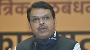 Former Maharastra chief minister Devendra Fadnavis slammed the ruling Shiv Sena and its leadership for being anti development and accused them of stalling infrastructure projects key to Mumbai’s development.(Photo by Parwaz Khan / Hindustan Times) Former Maharastra chief minister Devendra Fadnavis slammed the ruling Shiv Sena and its leadership for being anti development and accused them of stalling infrastructure projects key to Mumbai’s development.(Photo by Parwaz Khan / Hindustan Times)
