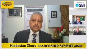 Dr Randeep Guleria, Director, AIIMS and Dr Ashish K Jha, Dean, Brown University School of Public Health, began the 18th Hindustan Times Leadership Summit in conversation with R Sukumar, Editor-in-Chief, Hindustan Times. The coronavirus pandemic is going to be around for some time and people will have to learn to live with the viral disease, the medical experts cautioned while also expressing hope about the development of the vaccines against Covid-19. (HT Photo) Dr Randeep Guleria, Director, AIIMS and Dr Ashish K Jha, Dean, Brown University School of Public Health, began the 18th Hindustan Times Leadership Summit in conversation with R Sukumar, Editor-in-Chief, Hindustan Times. The coronavirus pandemic is going to be around for some time and people will have to learn to live with the viral disease, the medical experts cautioned while also expressing hope about the development of the vaccines against Covid-19. (HT Photo)